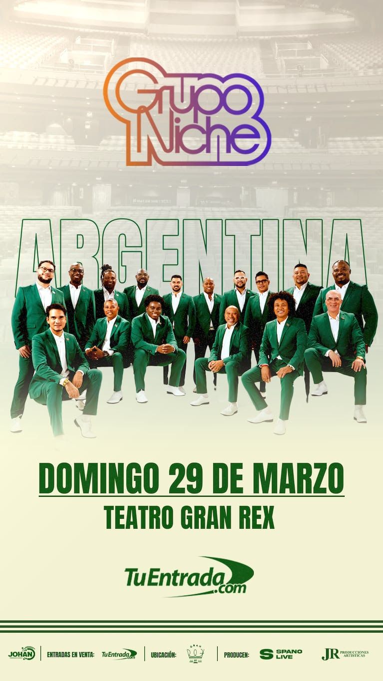 Rex Salsa El Grupo Niche vuelve a Buenos Aires: cómo será la fiesta de salsa en ...